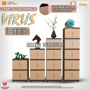 Virus Kingdom Lemari Pakaian Minimalis