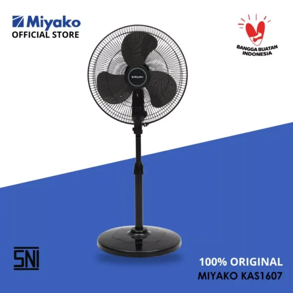 Kipas Angin Miyako KAS1607GB Stand Fan 16in