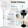 SEKAI Kipas Angin Stand Fan 16 Inch SFN1621 - Image 2
